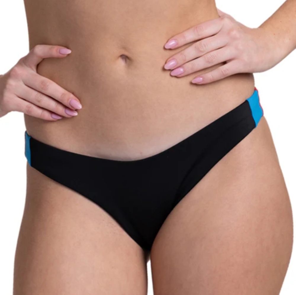 🔥Women's Piper Contrast French Cut Bikini Bottom Small